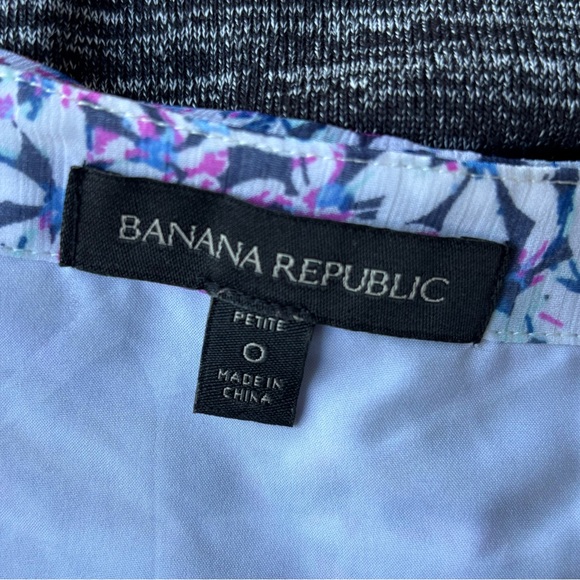 Banana Republic Floral V Sleeveless Mini Dress - Picture 6 of 8